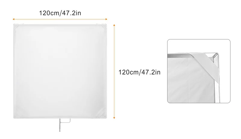 E-IMAGE F03-48 Flag panel aluminum alloy 120*120 cm Рама для флага