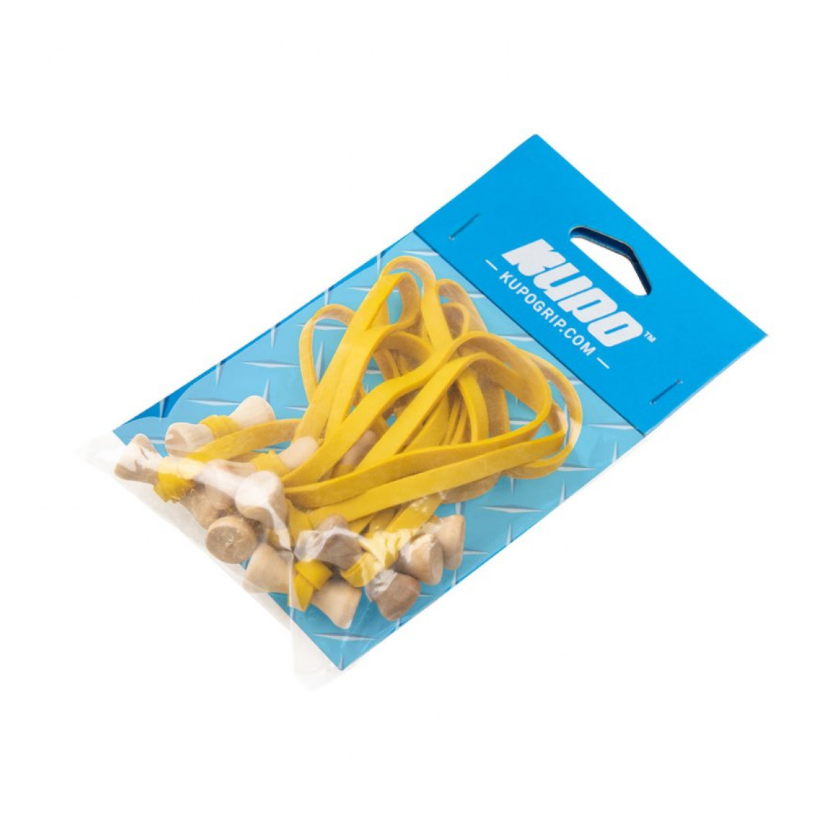 BG5006Y Elastic cable tie (10 pcs/pack) 6,00 mm (W)*5"(L), yellow
