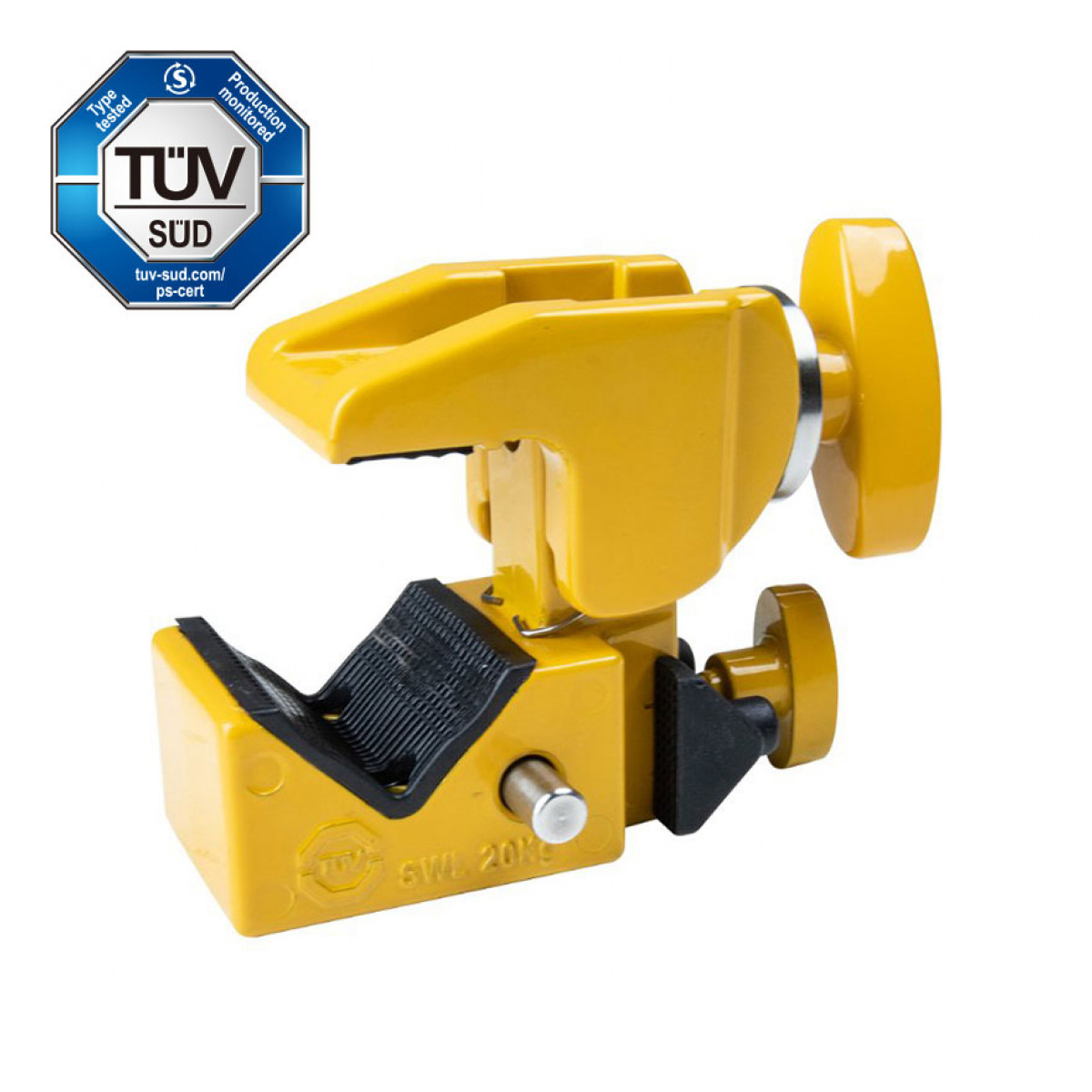 KCP-700Y Convi Clamp-Yellow w/KCP-7SDL