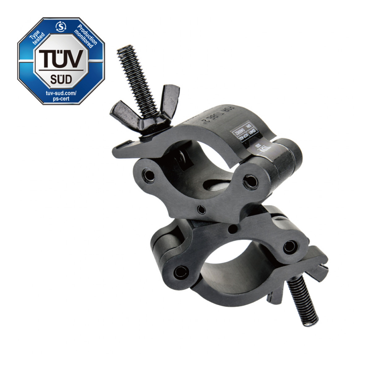 KCP-832B Half Swivel Coupler, black