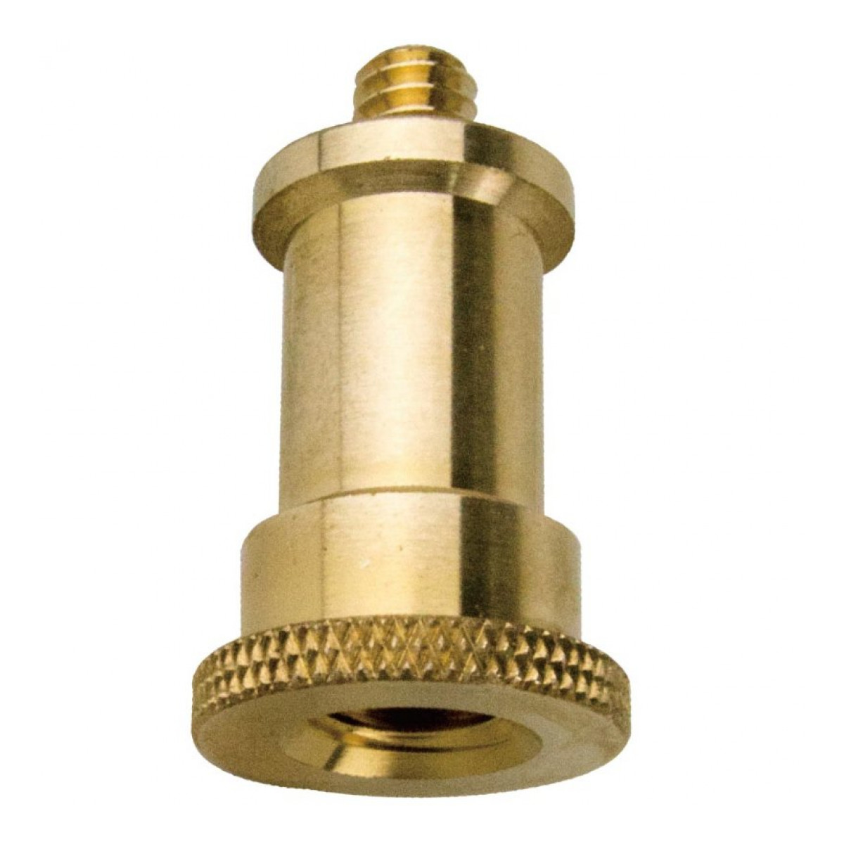 KS-073 Adapter stud 3/8" male thread to A male 1/4"
