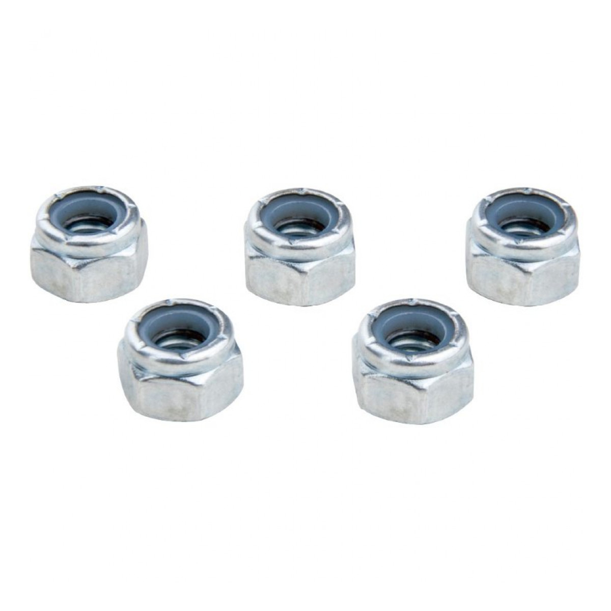 KS-177 1/4"-20 Hexagon nylon locking nut (set of 5)