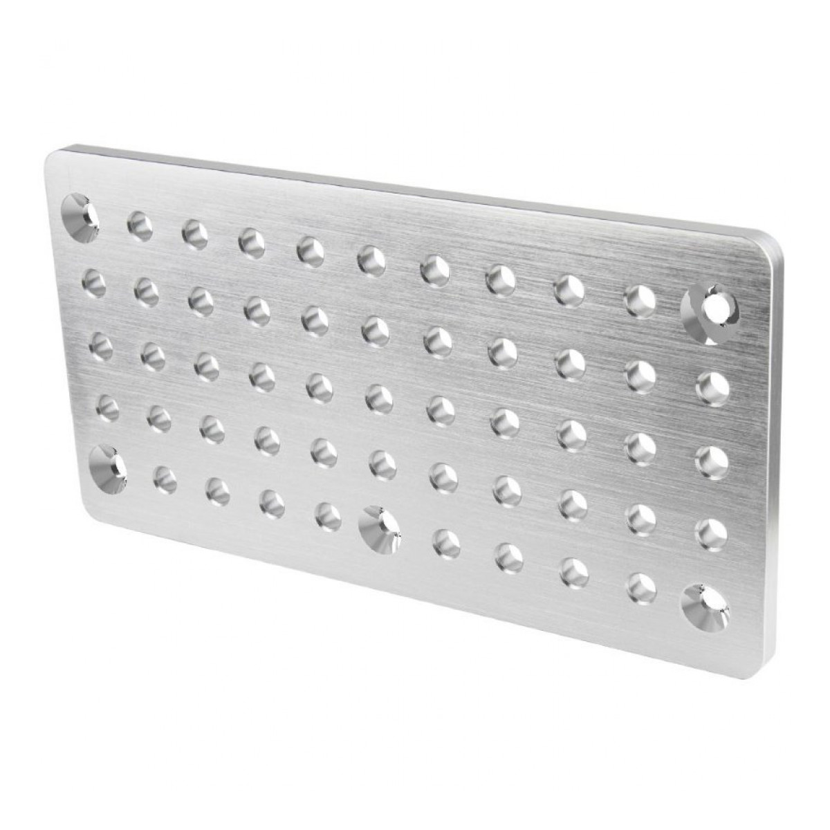 KS-6011 6"x11,5" Rectangle cheese plate (aluminium)