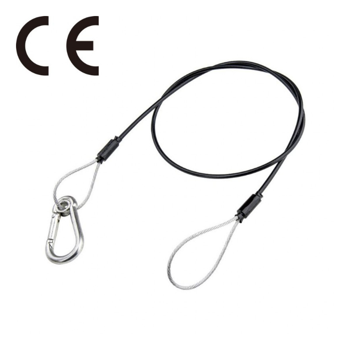 SW-02 dia. 3 mm, 70 cm length safety wire w/PVC