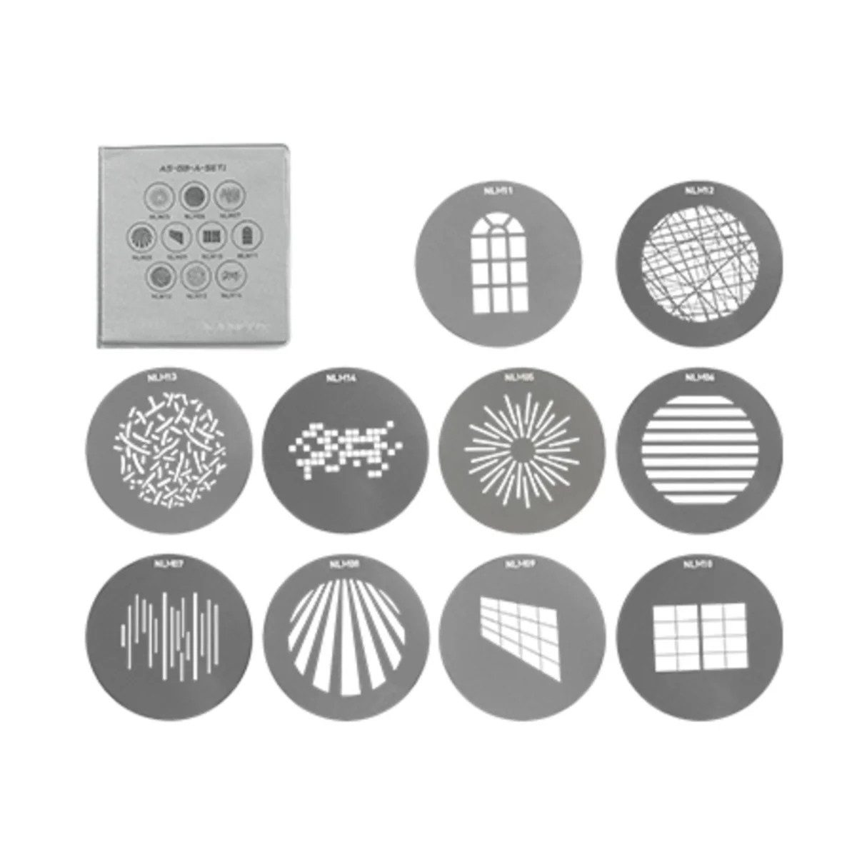 Комплект Гобо NL Mount Projection Attachment GOBO Set 1