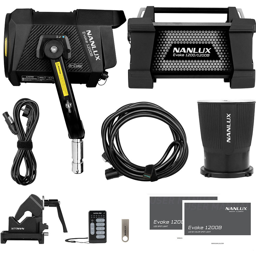 Осветительный прибор в кофре NANLUX Evoke 1200B Spot Light with Flight Case фото 3